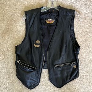 Harley Davidson ladies leather vest
